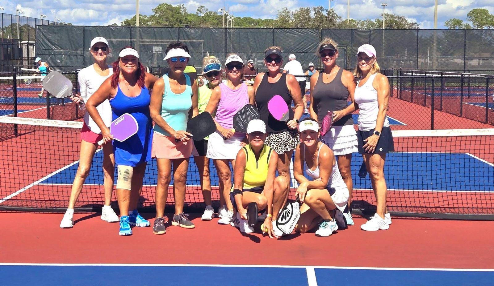On the courts with Jill